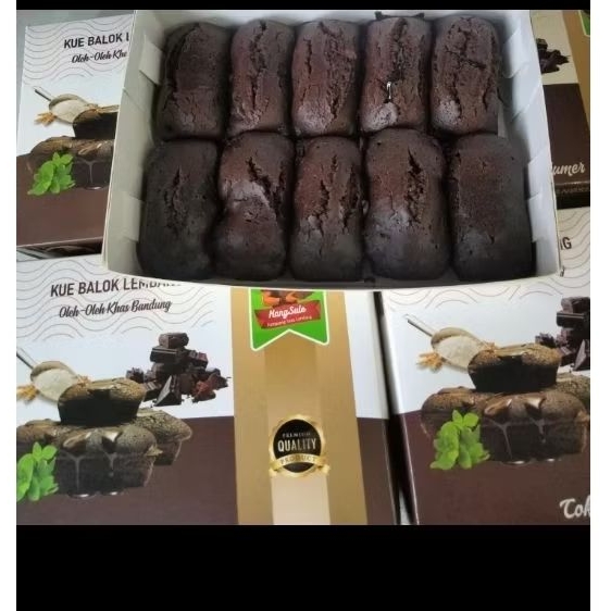 

Kue Balok lumer coklat Lembang isi 10 pcs