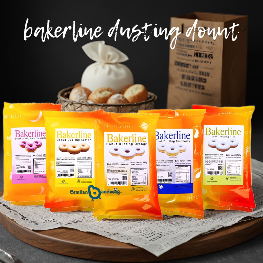 

BAKERLINE DUSTING DONUT KEMASAN 250GR