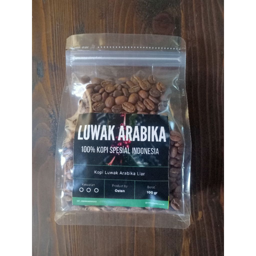 

KOPI LUWAK ARABIKA LIAR SPESIAL 200 GR