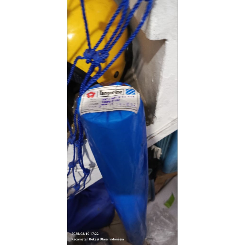 fislin 1500F tangerin kain kapas dengan lem 45m