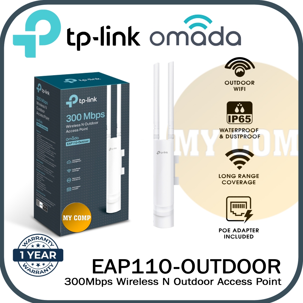 TP-Link EAP110 Outdoor 300Mbps Wireless N Access Point Tp Link EAP 110