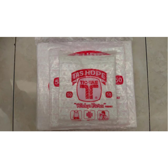 KANTONG PLASTIK KRESEK CAMAR UKURAN KECIL - BESAR- PUTIH MERAH