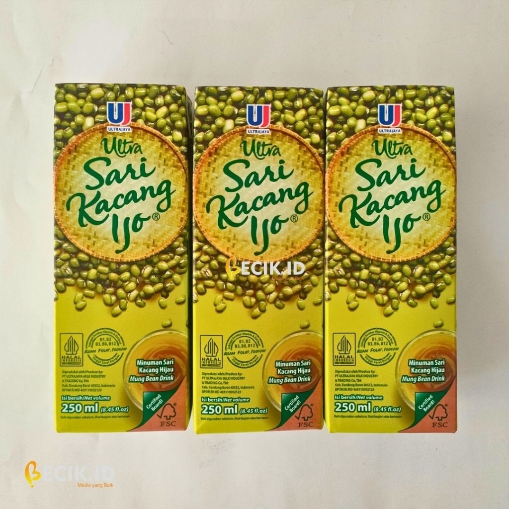 

Ultra Sari Kacang Ijo 250ml – Minuman Sari Kacang Hijau