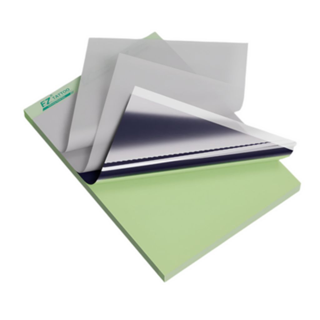 

kertas jiplak ( thermal merk ez ) menyalin dari kertas ke kulit,kertas thermal tattoo,sangat mudah di gunakan.