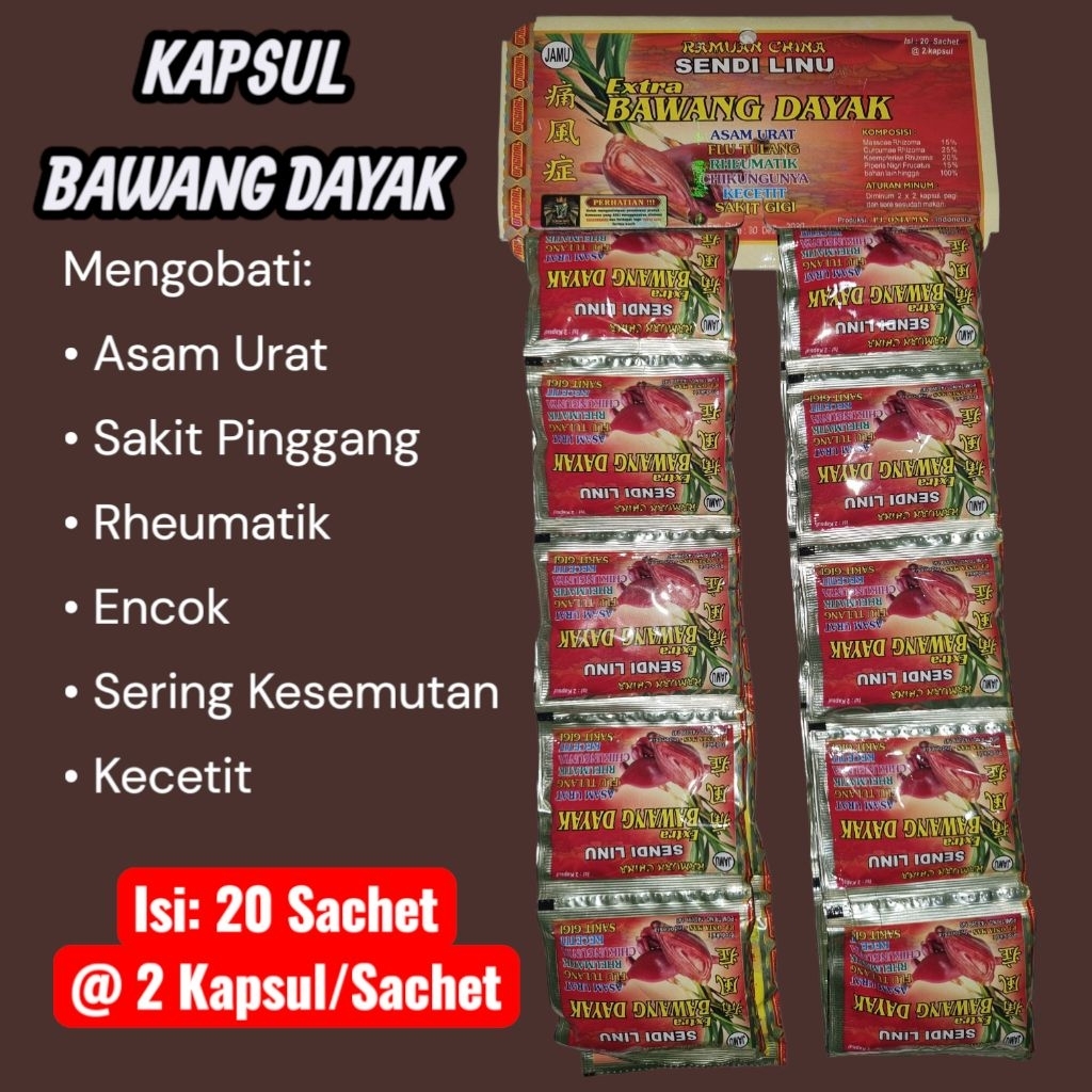 KAPSUL BAWANG DAYAK