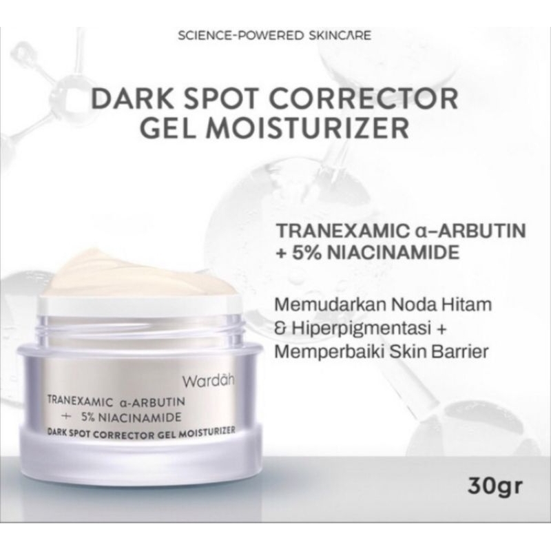 Wardah Dark spot moisturizer 30gr /krim flek hitam/moisturizer