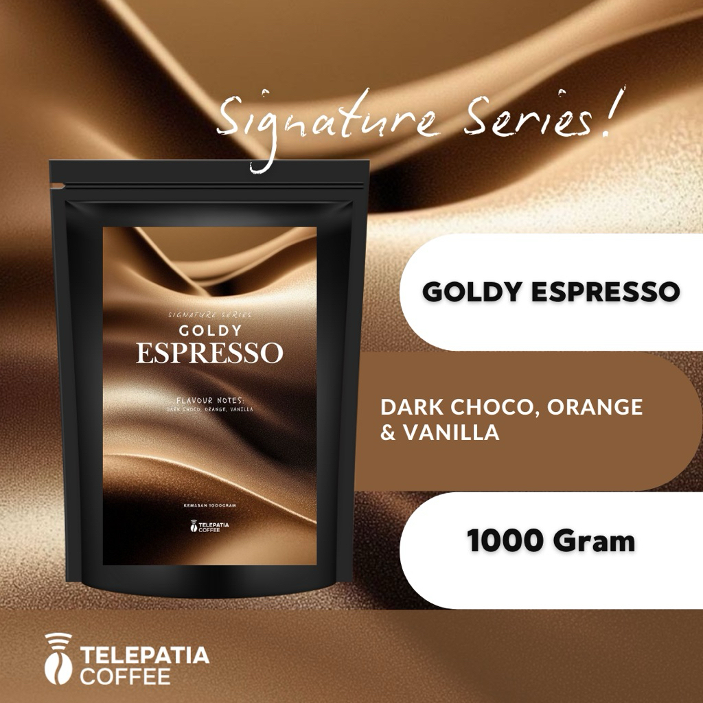 

Kopi Goldy Espresso Arabika Robusta Gayo Aceh 1000gr, Giling Halus