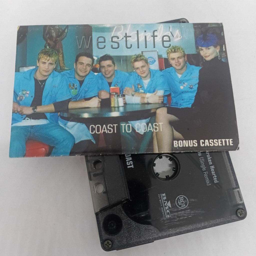 Kaset Pita Westlife..Coast To Coast