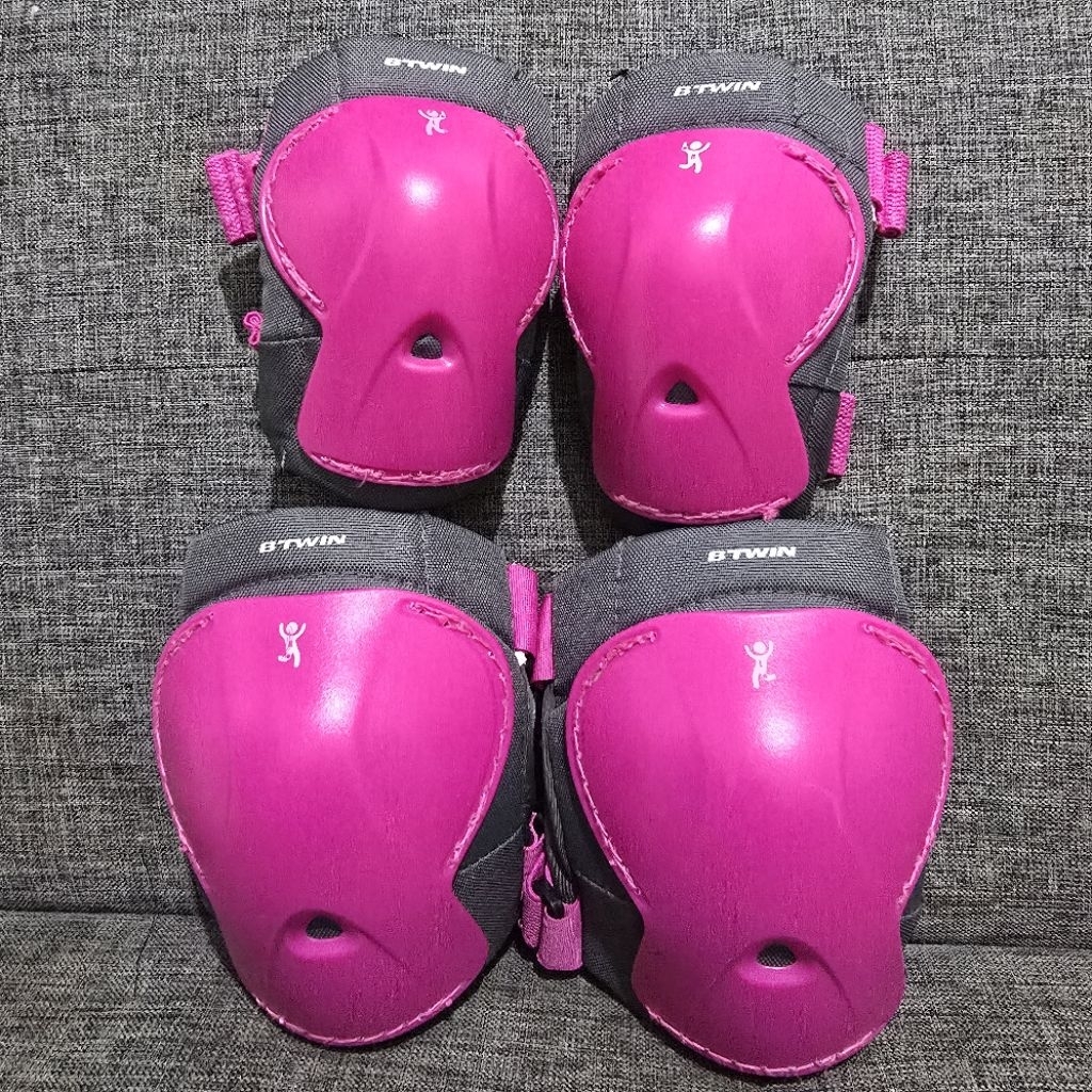 pengaman deker sepatu roda inline skate Btwin anak