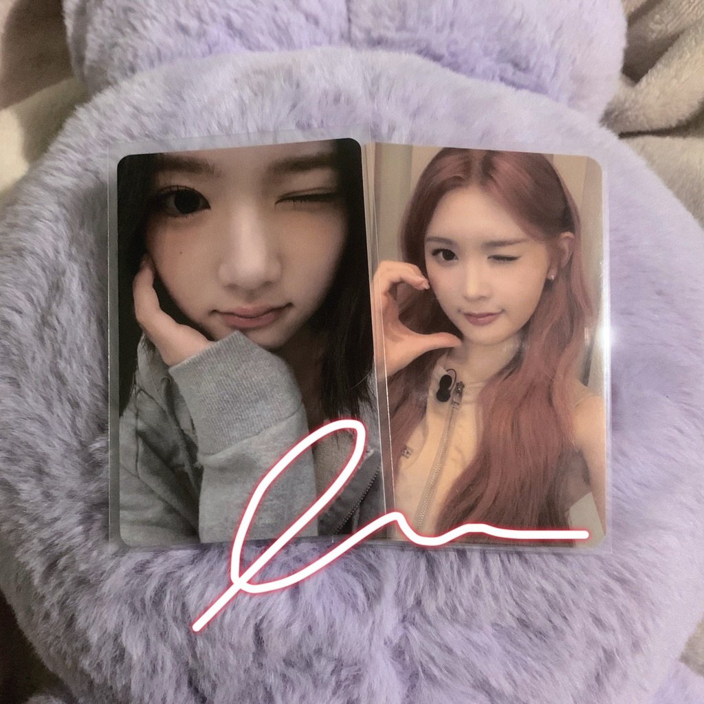 BACA DESC  PC PHOTOCARD HEARTS2HEARTS H2H CHOI JIWOO JAKARTA CAFE FANSIGN EVENT ANA STYLE SOUNDWAVE 