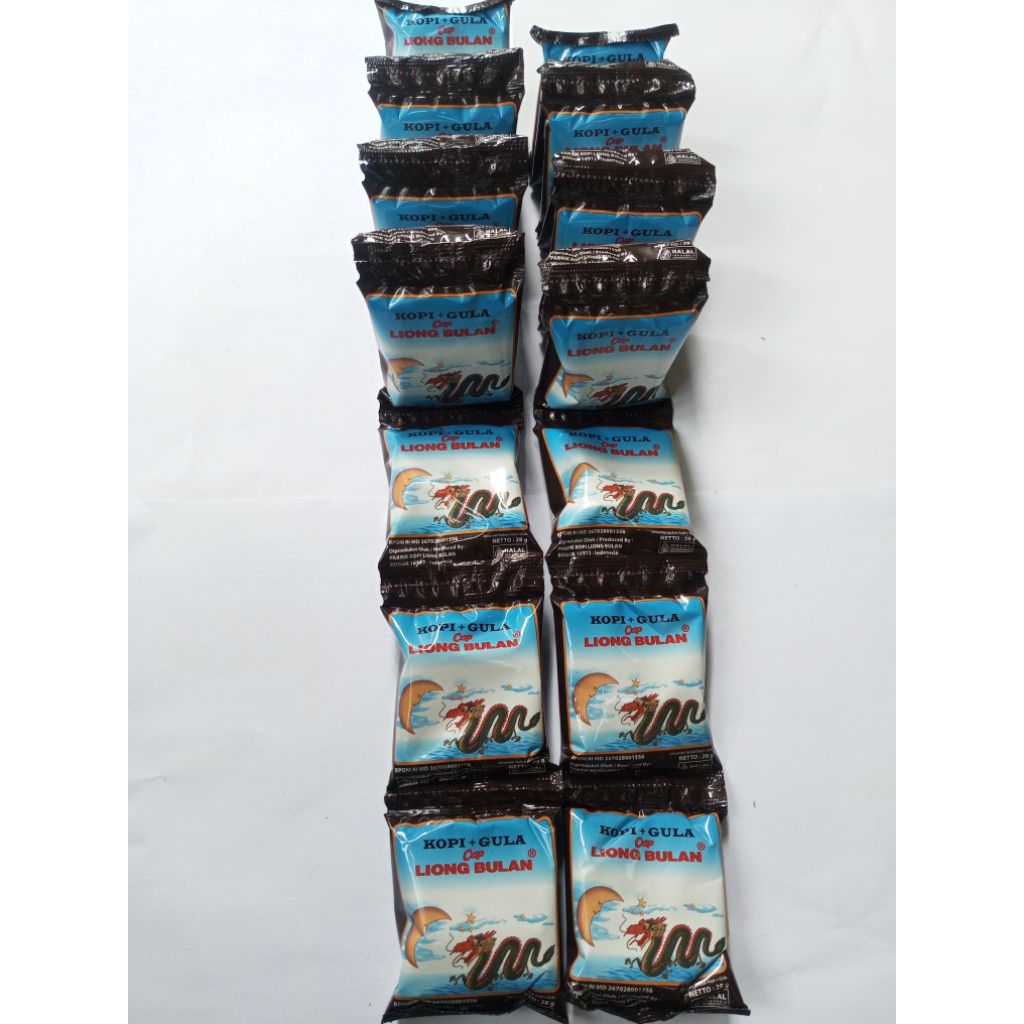 

Kopi Plus Gula Cap Liong Bulan ( isi10 sachet)