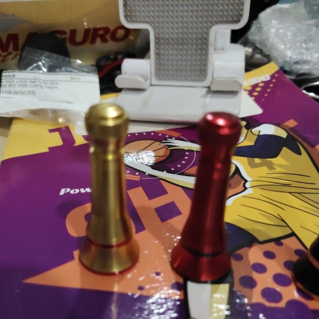 reel stand untuk reel maguro avenger xt 1000 sampai 4000 tutup samping reel cocok juga ryobi