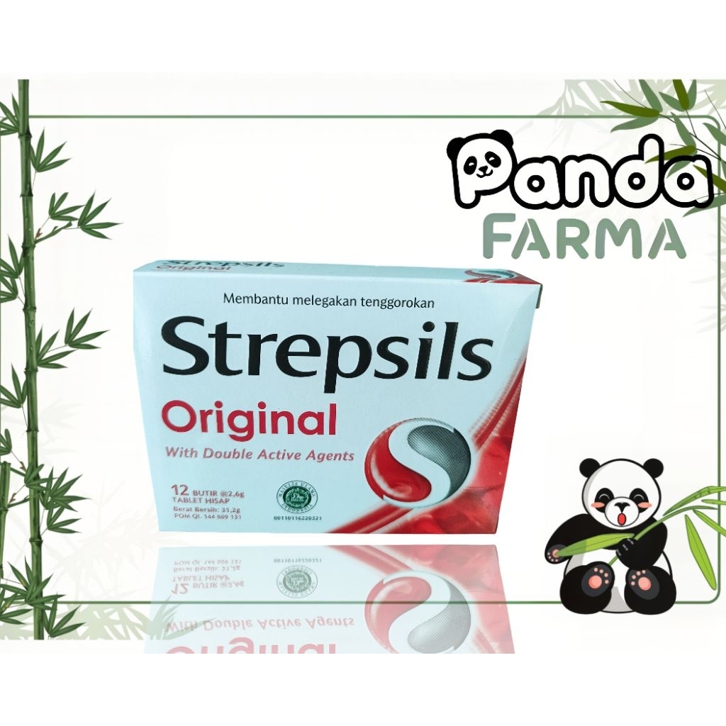 

Strepsils Permen Pelega Tenggorokan Obat Sariawan Sakit Tenggorokan 1 BOX Isi 12 Tablet