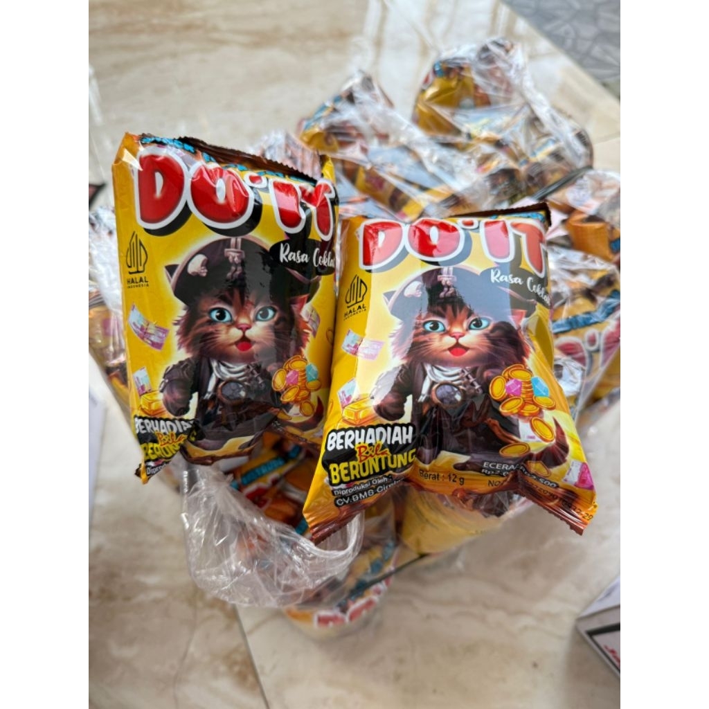 

snack berhadiah uang DO IT renceng 40pcs
