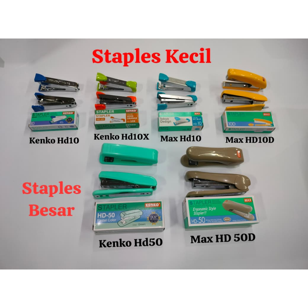 

Staples Stapler Kenko HD-10 Kecil