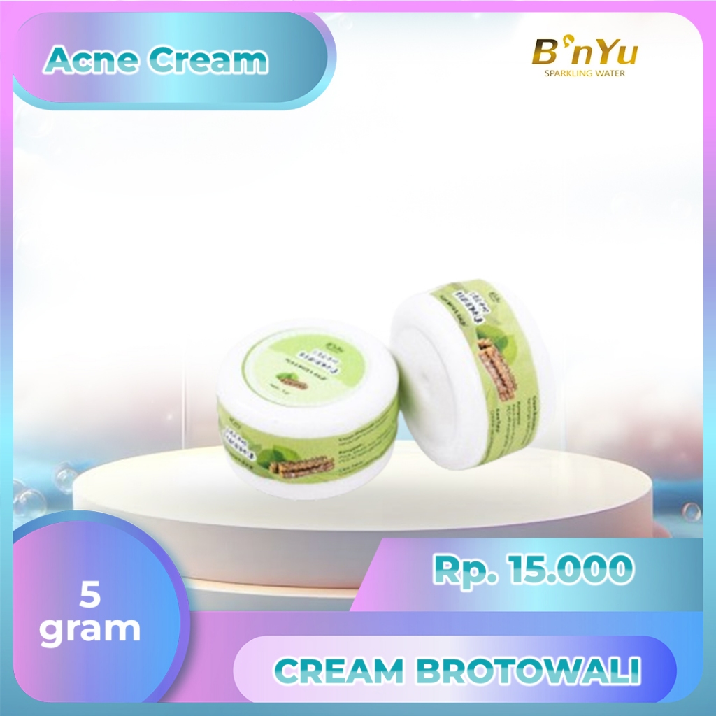 Bnyu Cream Brotowali untuk kulit berjerawat ( untuk gatal gatal)