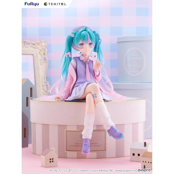 TENITOL BIG Noodle Stopper Figure Hatsune Miku - Koisuru Blazer Ver. Vocaloid [With Acrylic Bonus]