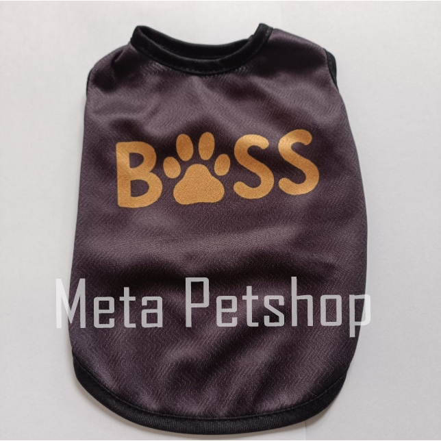Baju Kucing Boss Baju Kucing Cowok Cewek Baju Anak Kucing Baju Anjing Kecil Boss