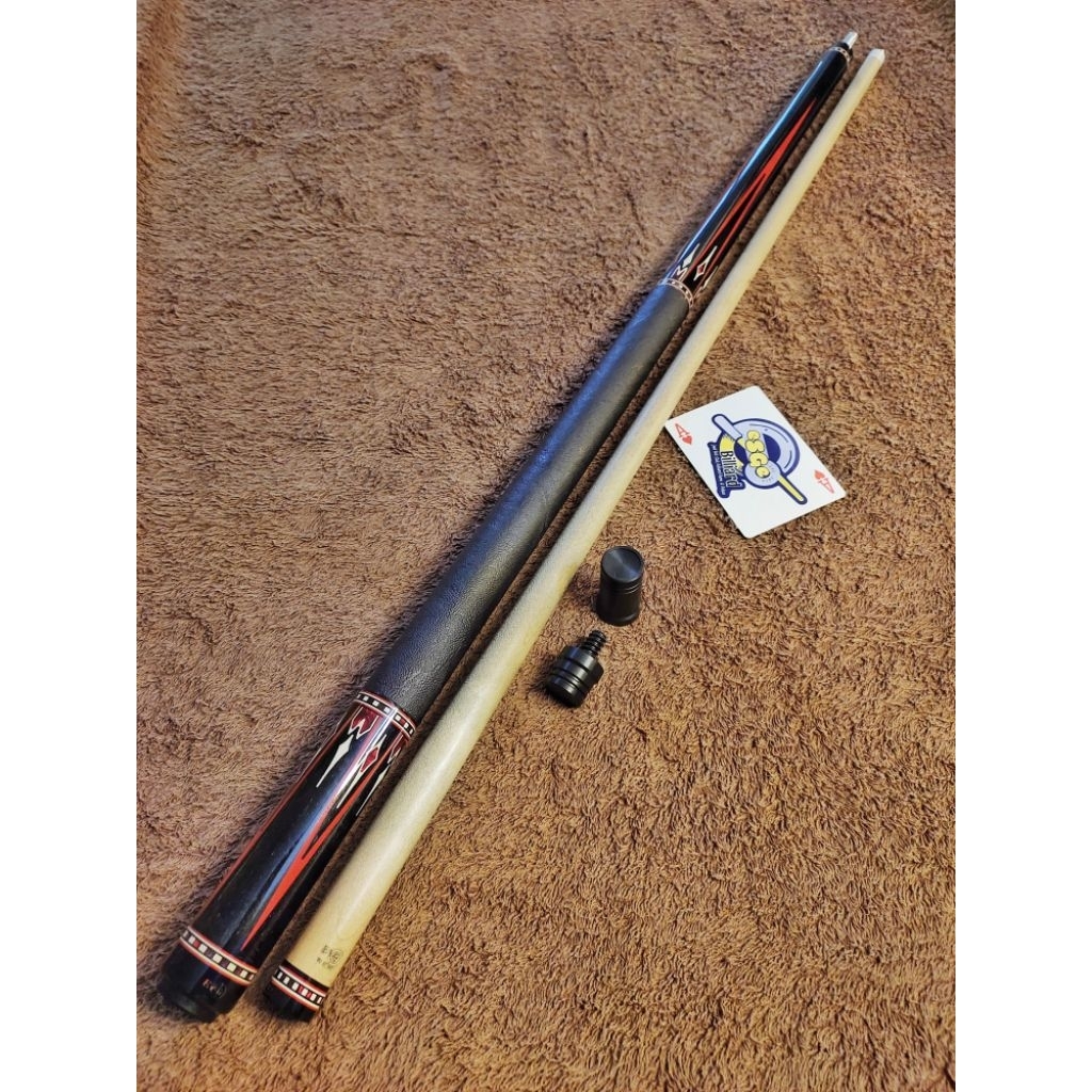 Anwar Evo By Anwar Custom Cues. joint Wavy Full Inlay