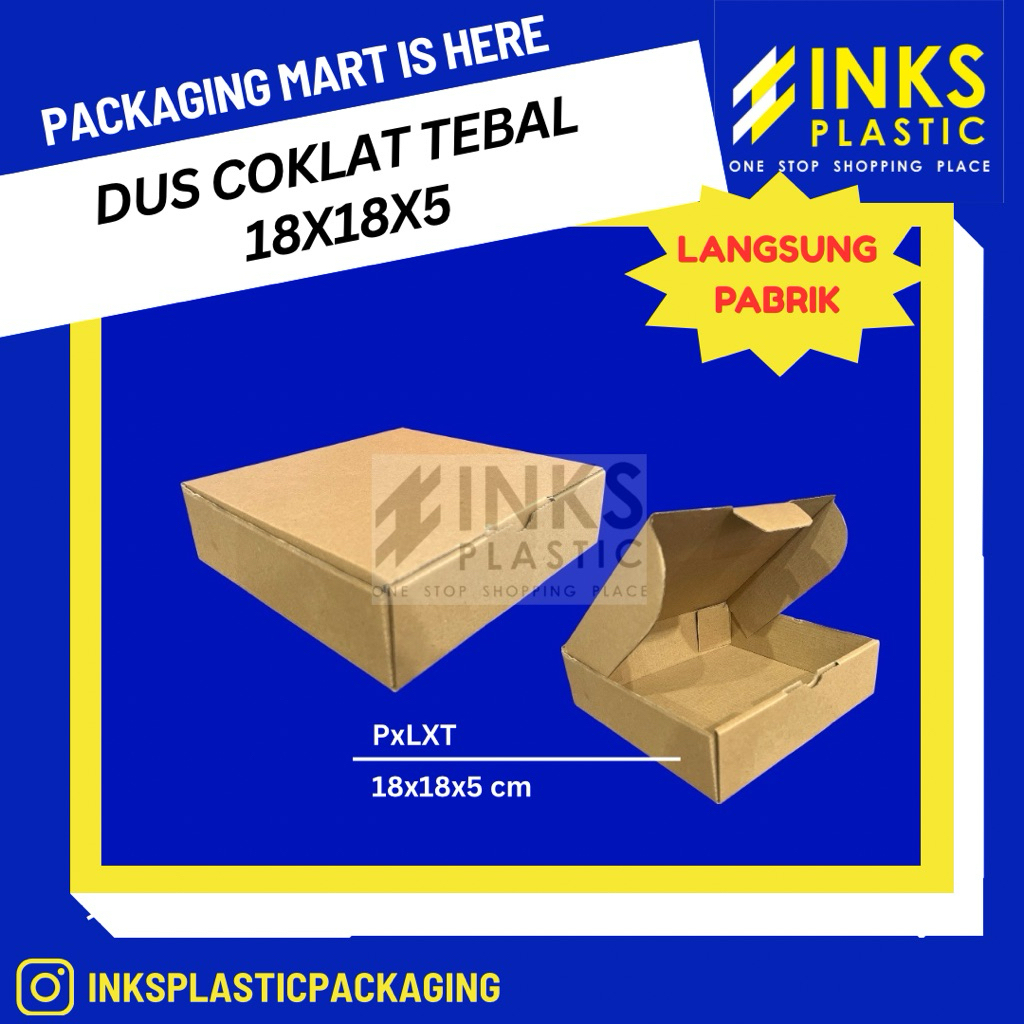 

DUS COKLAT TEBAL 18x18 CM (20 PCS)