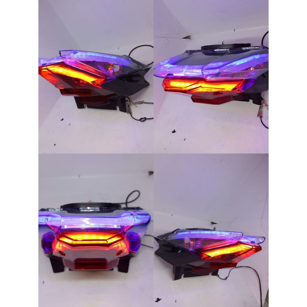 LAMPU STOP VARIO 110 TECHNO CUSTOM ALIS RUNING