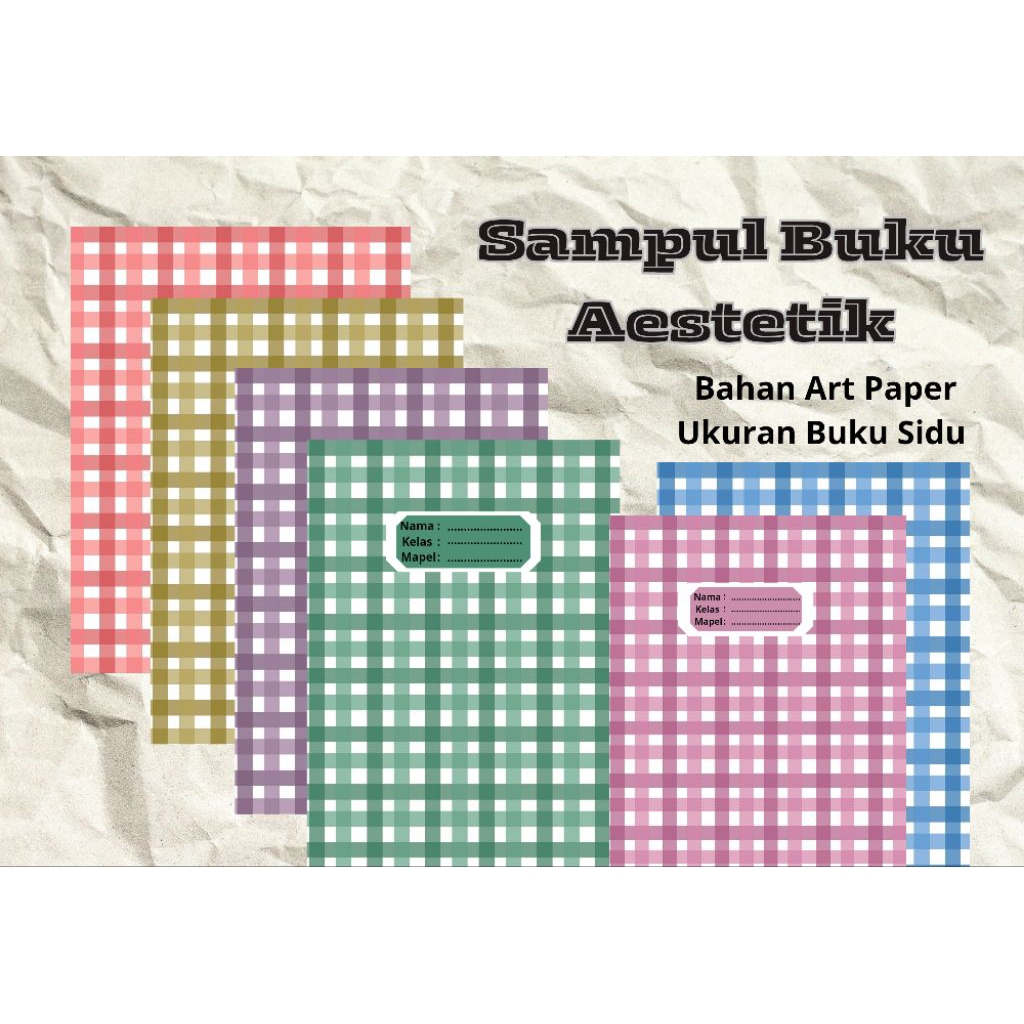 

sampel buku aestetik-motif garis ukuran buku sidu