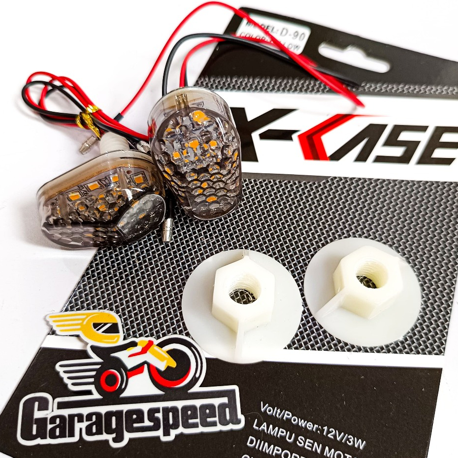 LAMPU SEIN LED MINI UNIVERSAL MOTOR D-90 R25 NINJA RR NINJA 250 CRF 150 KLX BF SUPERMOTO