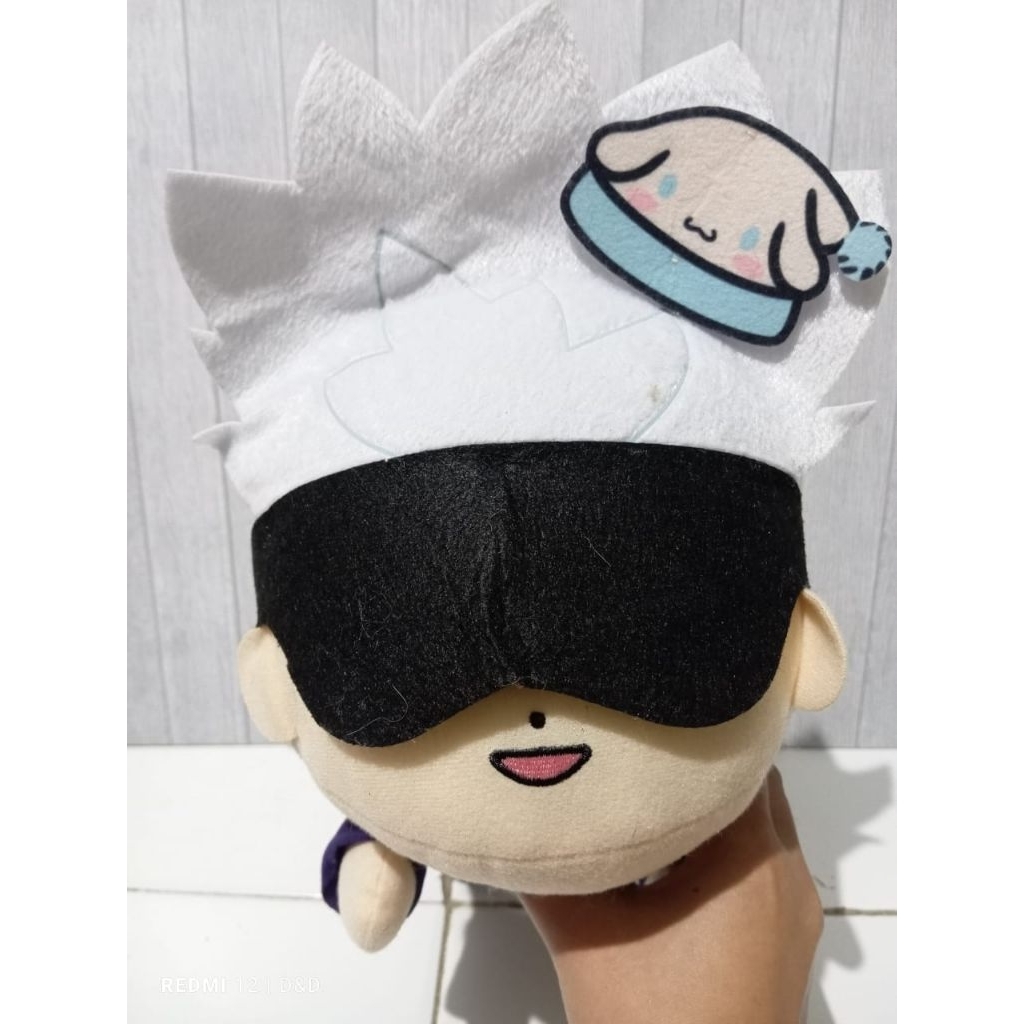 Plush Nesoberi Gojo Satoru Jujutsu Kaisen Collab Sanrio