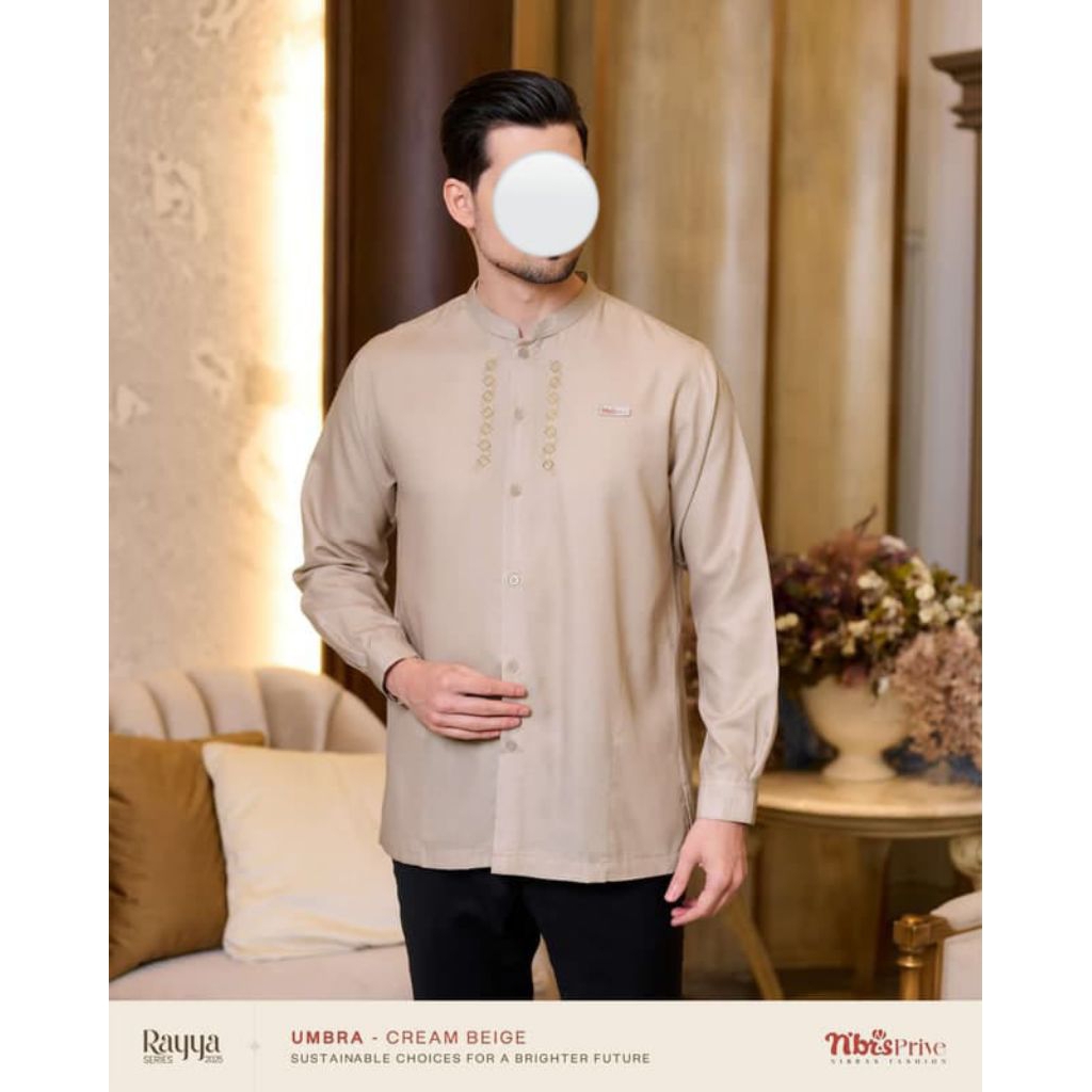 UMBRA KOKO LENGAN PANJANG NIBRAS/KOKO PRIA MODEL TERBARU KEKINIAN