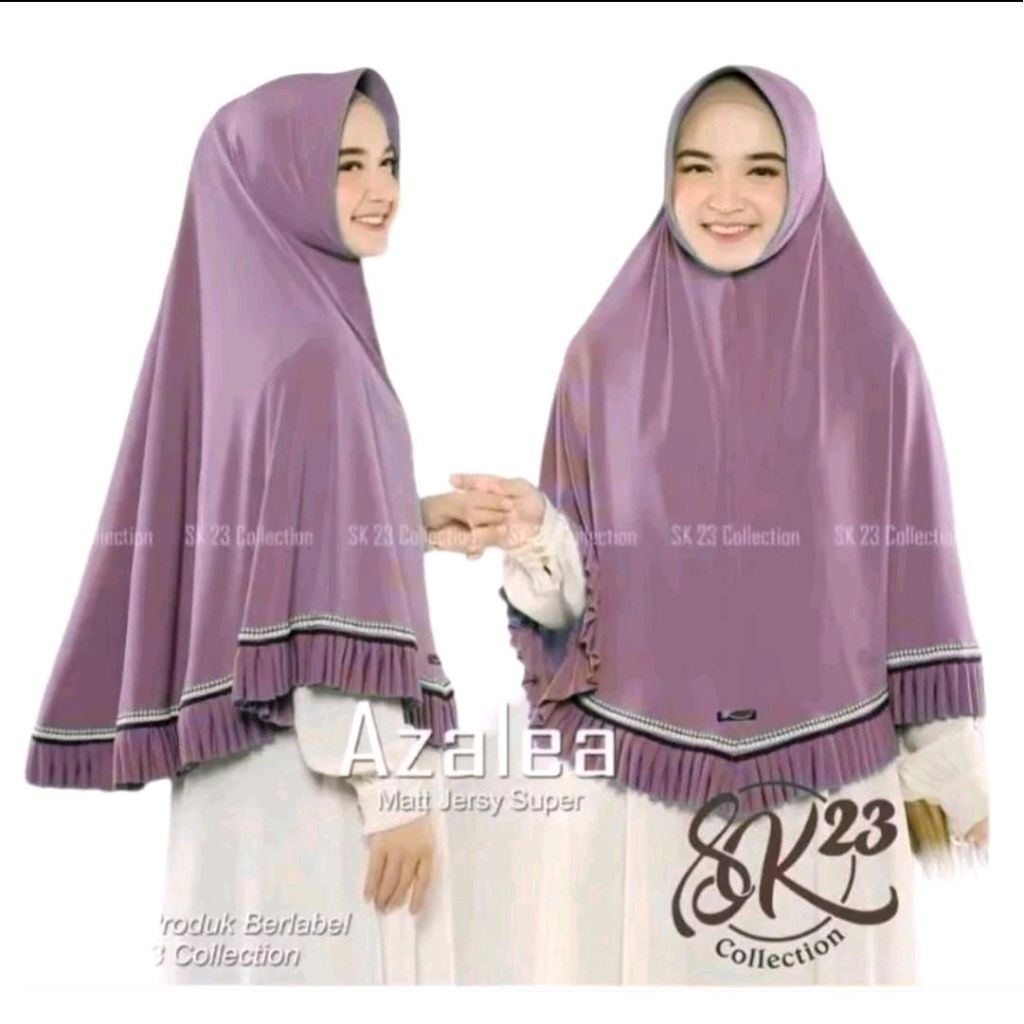 Hijab Instant Jumbo AZALEA Rempel Jilbab Jersey Syar'i Kerudung Instant Terbaru
