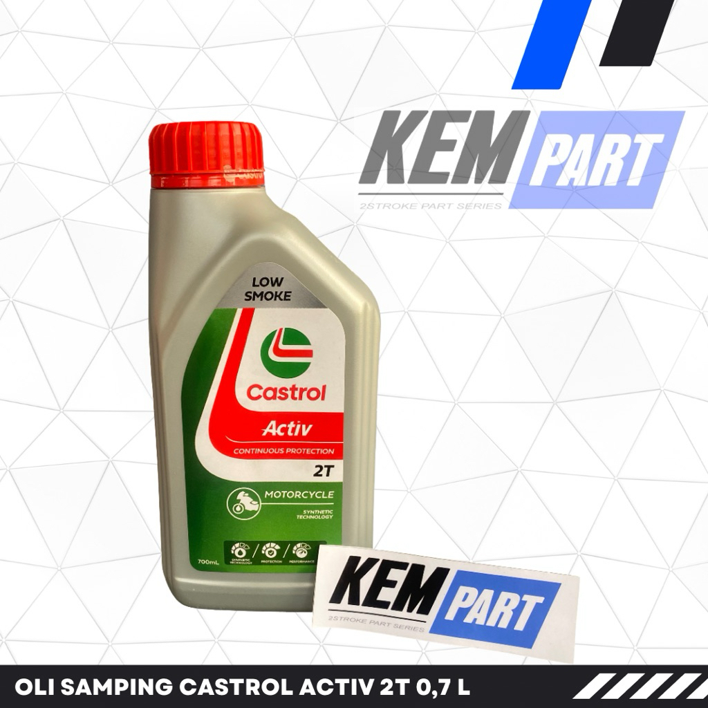 Oli samping olsam CASTROL ACTIV 2T 0,7 L motor 2 tak