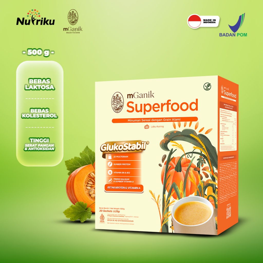 

mGanik Superfood Multigrain 500 Gram
