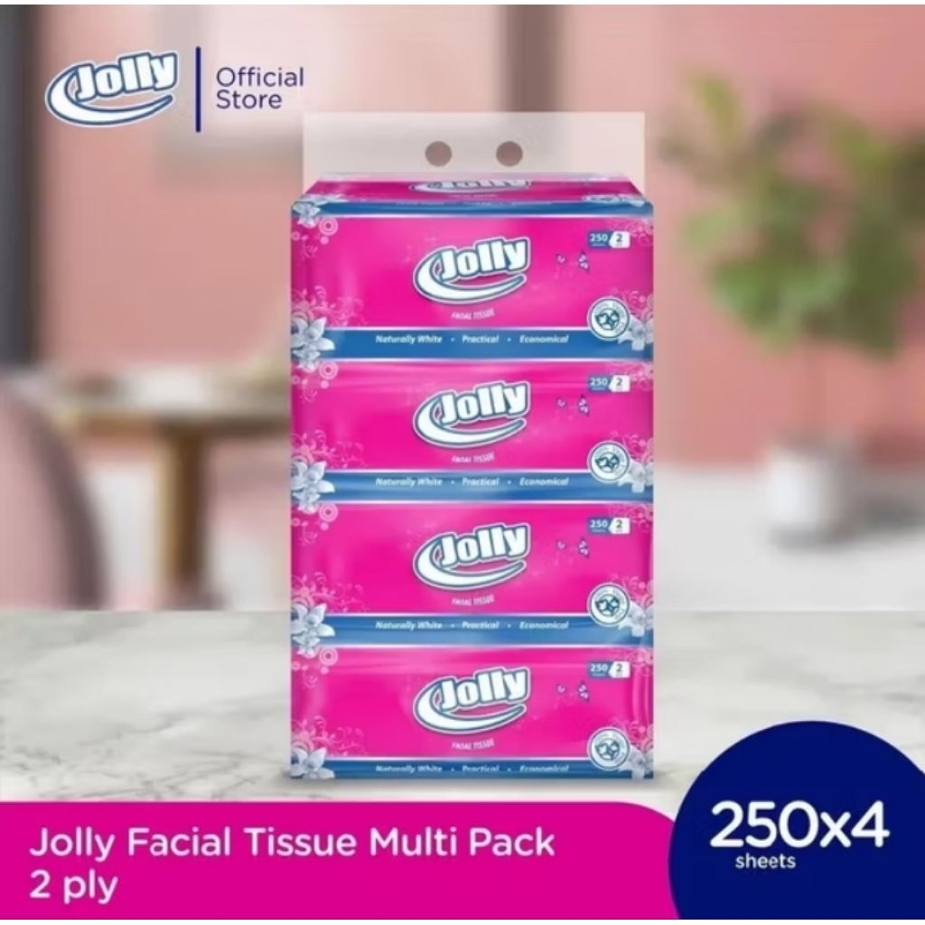 Tissue kering Jolly 250 x 4 ball sheets