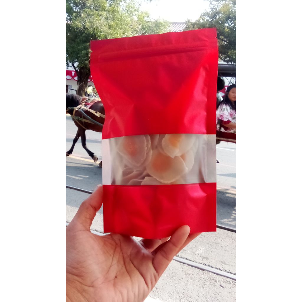 

Kerupuk telur asin almega3 mentah