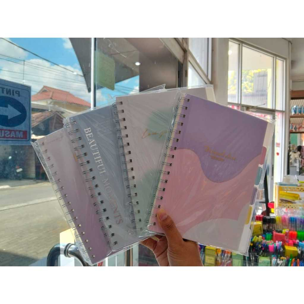 

NOTE BOOK SPIRAL A5 FANCY MURAH NOTE BOOKS SPIRAL A5