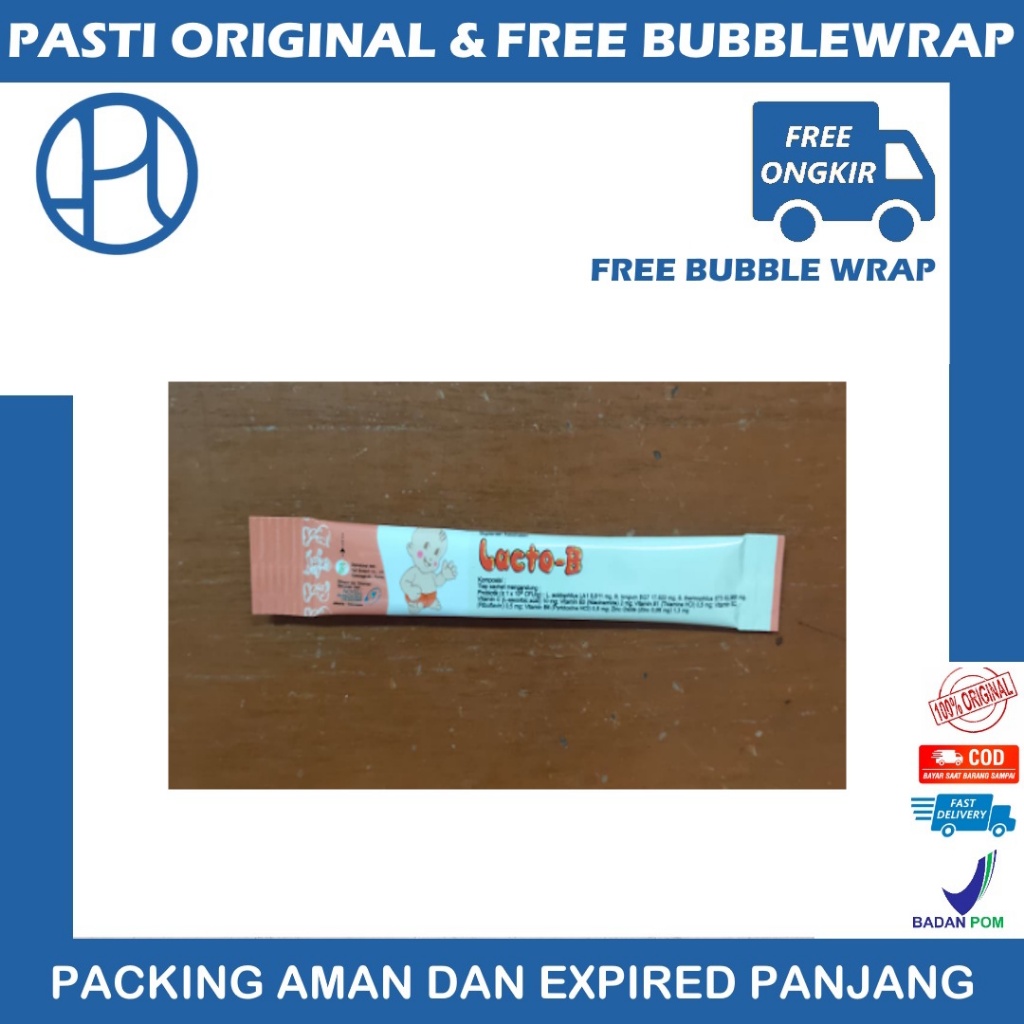 LACTO B PER SACHET MENGATASI GANGGUAN PENCERNAAN BAYI BALITA ANAK LACTO-B
