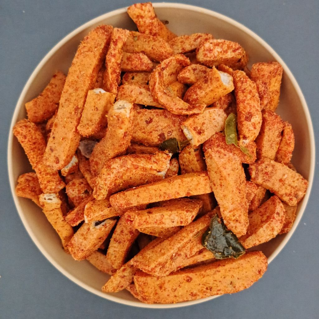 

Bakso Goreng Stik Pedas | Basreng Stik Pedas Daun Jeruk | Bastik Pedas | Aneka Snack dan Cemilan ONLINA