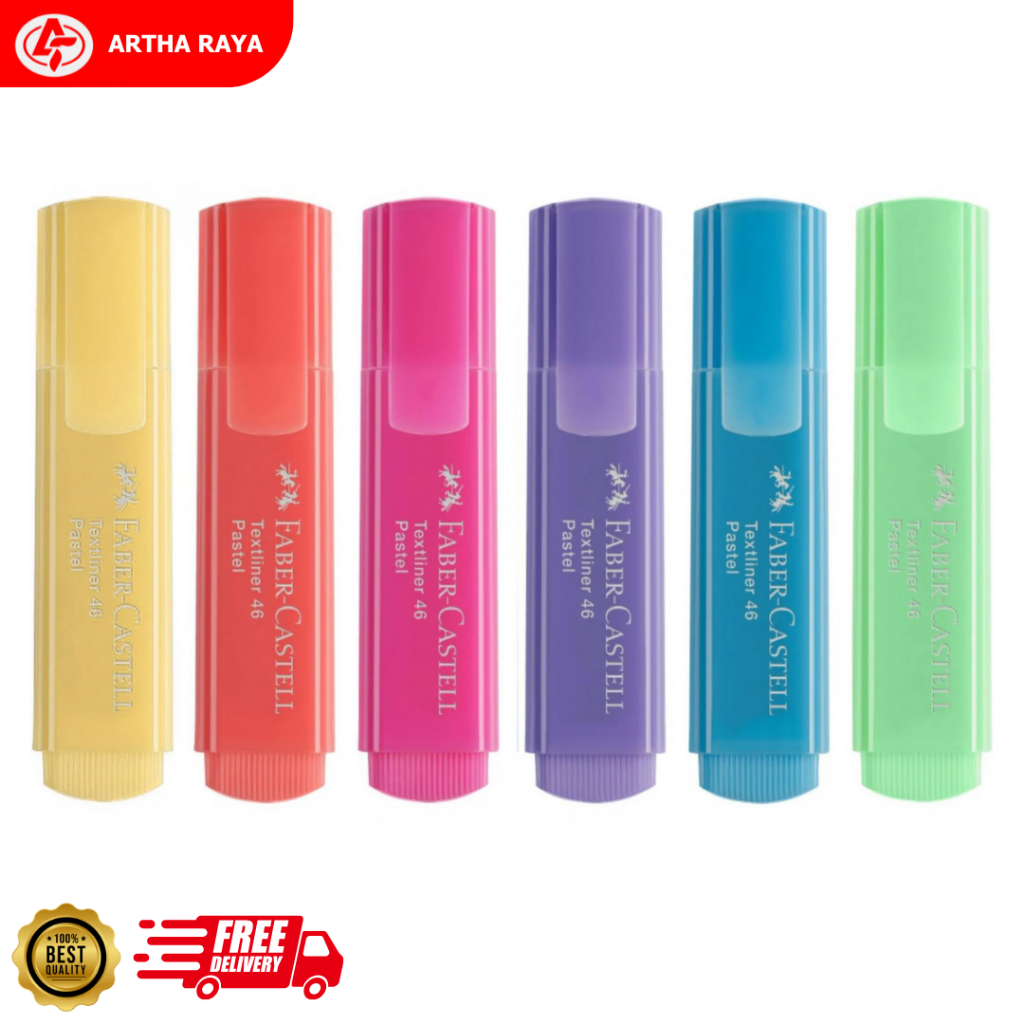 

Highlighter Faber Castell Textliner 46 Pastel