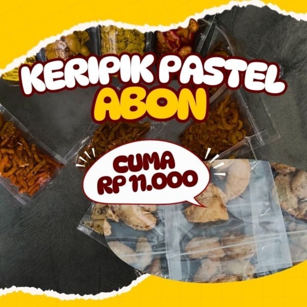 

KERIPIK PASTEL ABON MURAH MERIAH