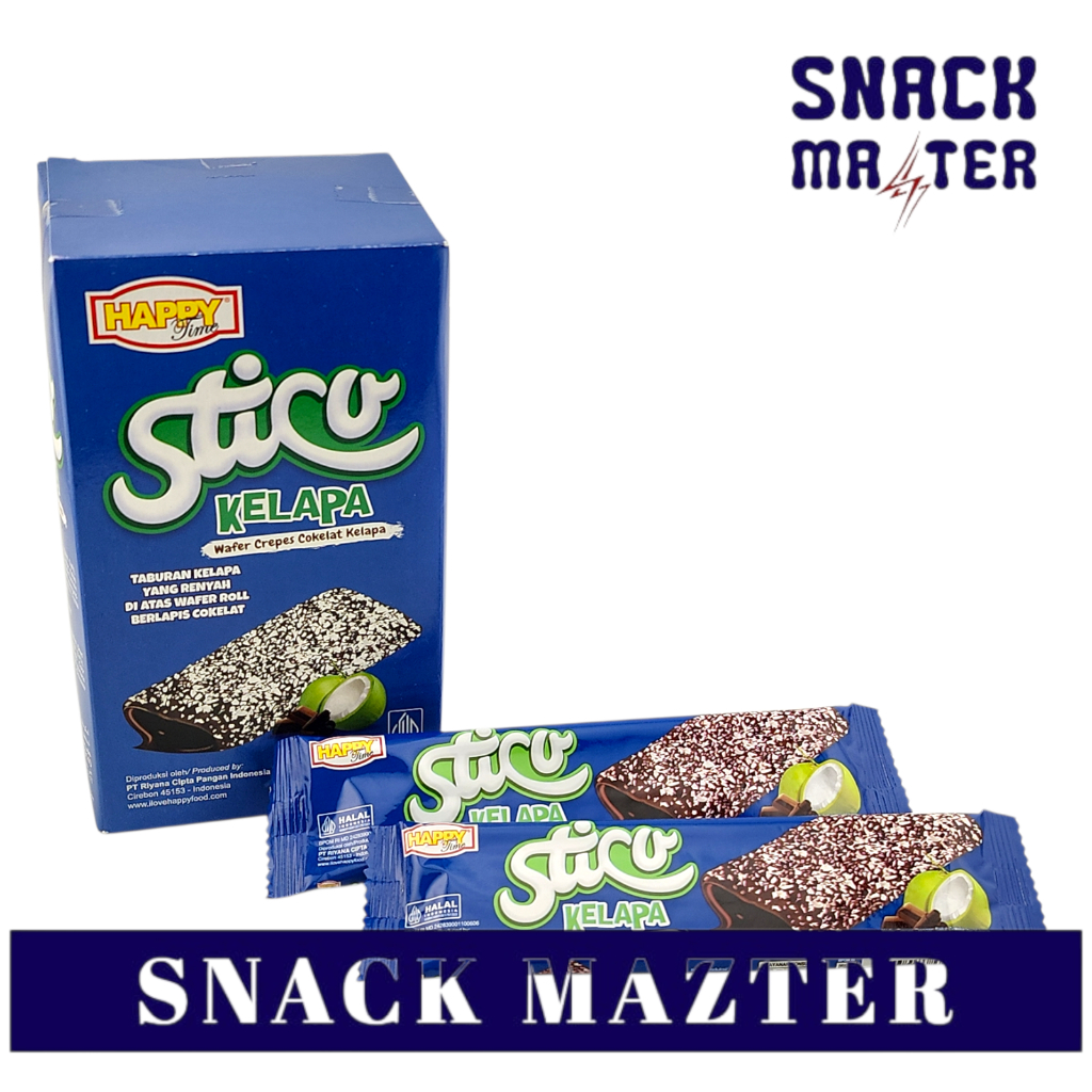 

Happy Time Sticu Kelapa - Netto 20bks x 10gr