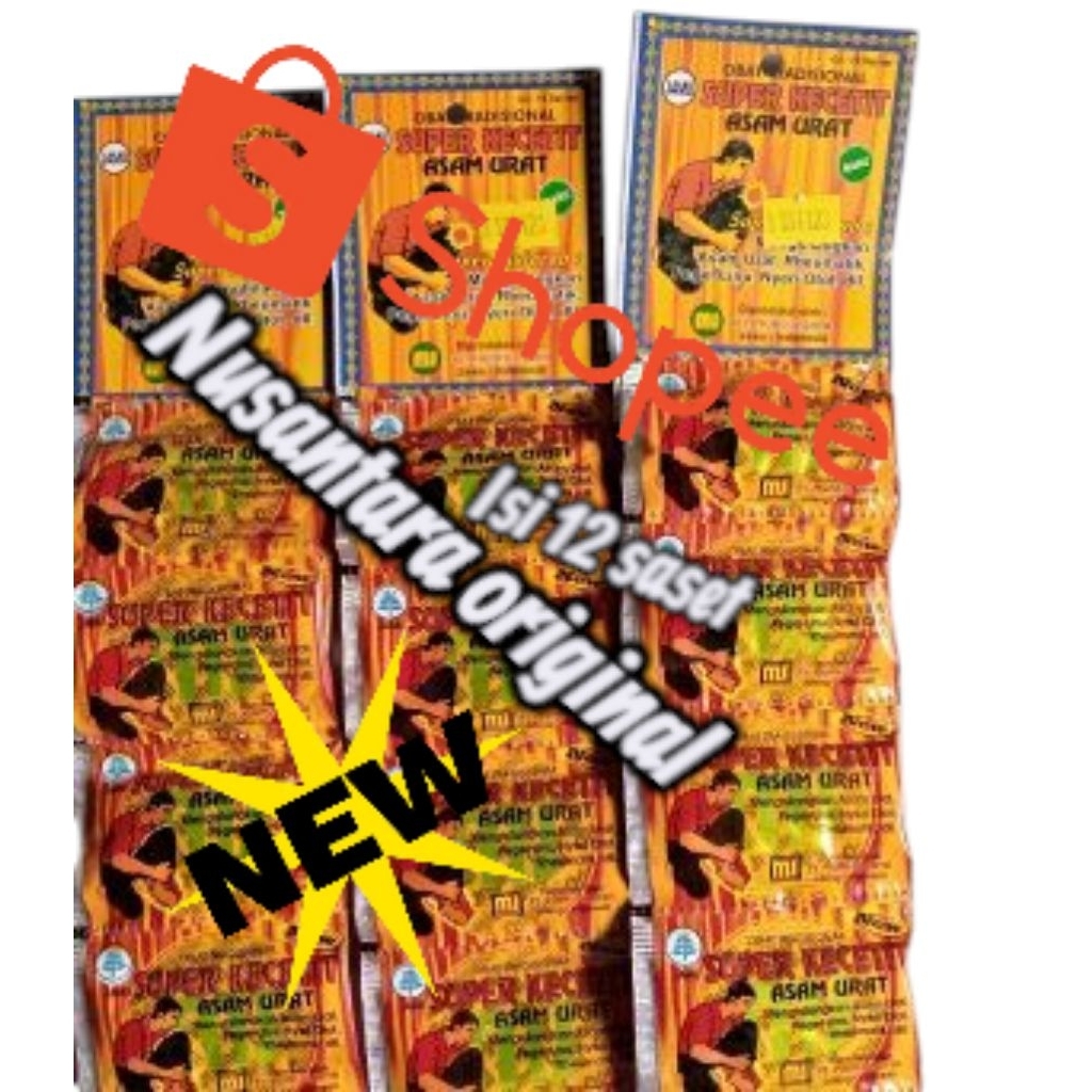 

new minuman renteng 12 saset produk Nusantara original kctt