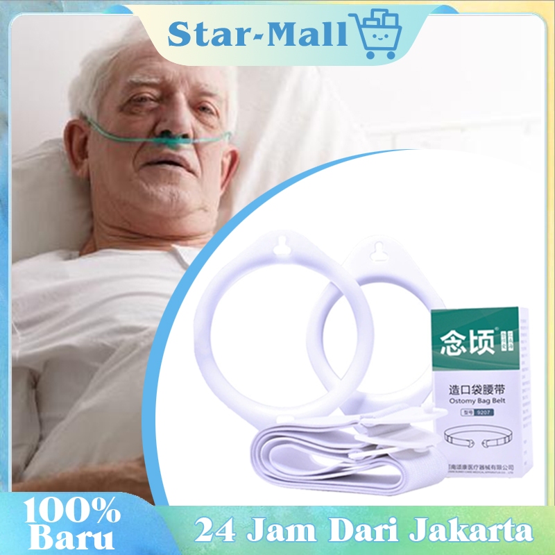 Adjustable Sabuk Colostomy Bag / Colostomy Bag Kantong Stoma Perut / Sabuk Kolostomi Dewasa