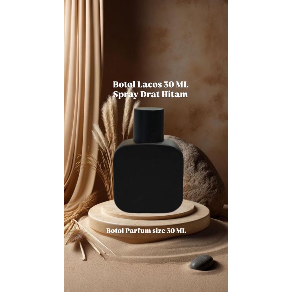 Botol Parfum Lacoste 30ml Drat Ulir Putar / Botol Parfum 30ml