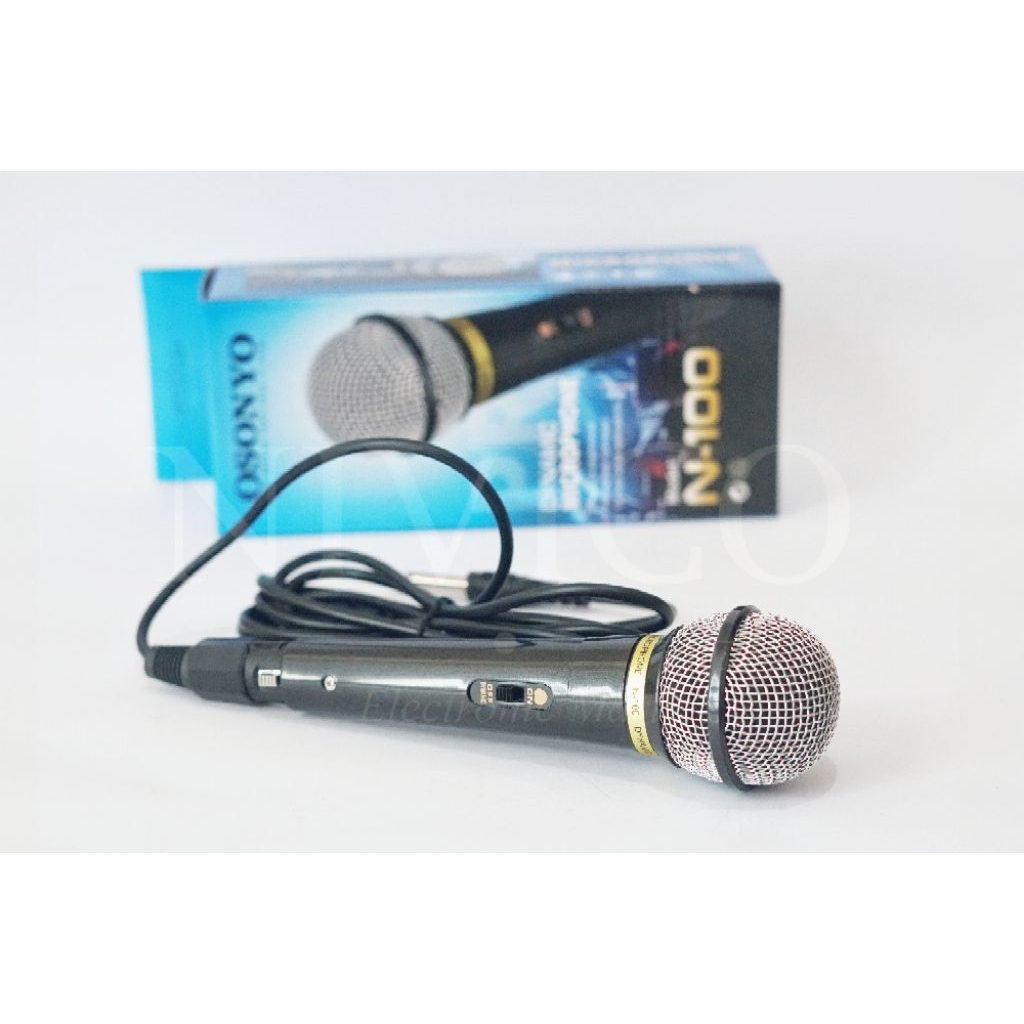 MICROPHONE KABEL PENGERAS SUARA DYNAMIC MICROPHONE OSONYO N-100