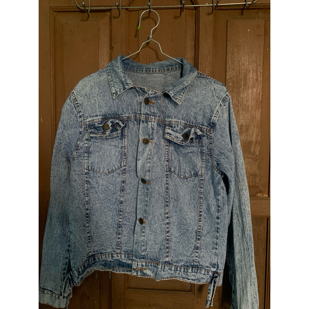 Preloved Jaket Jeans