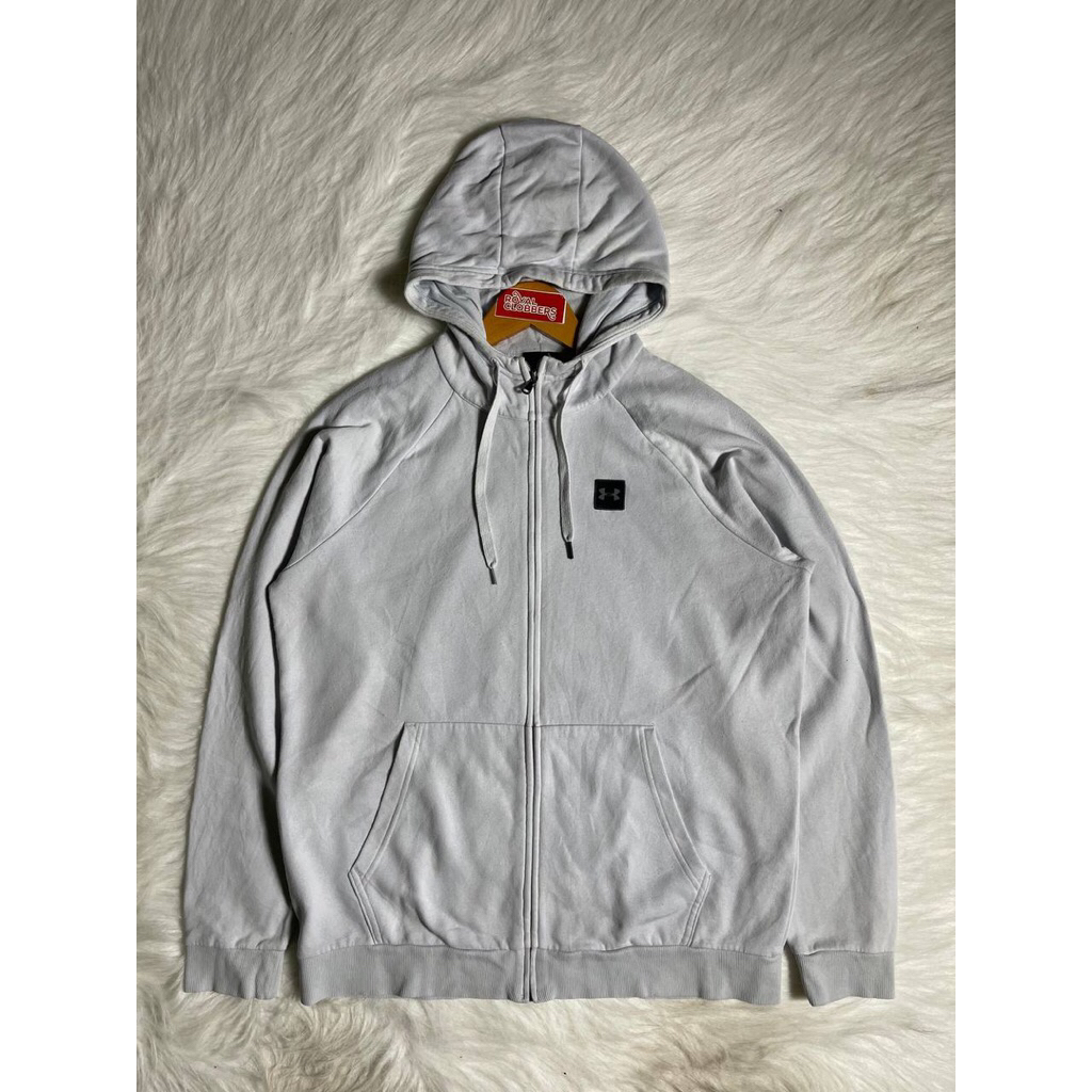 zip hoodie ander armor second (3323) - Hoodie second - hoodie second branded - Jaket Second - Jaket 