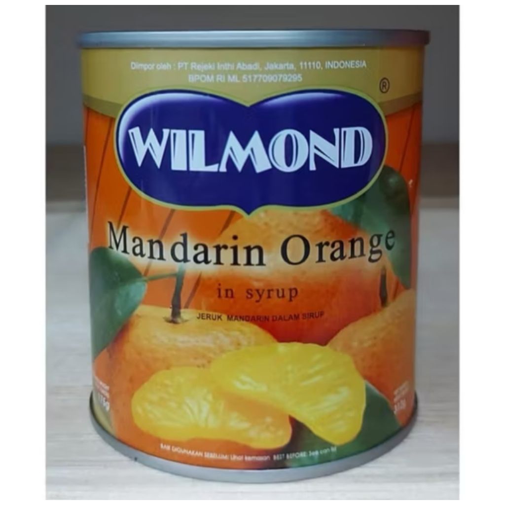 

Wilmond syrup buah jeruk mandarin