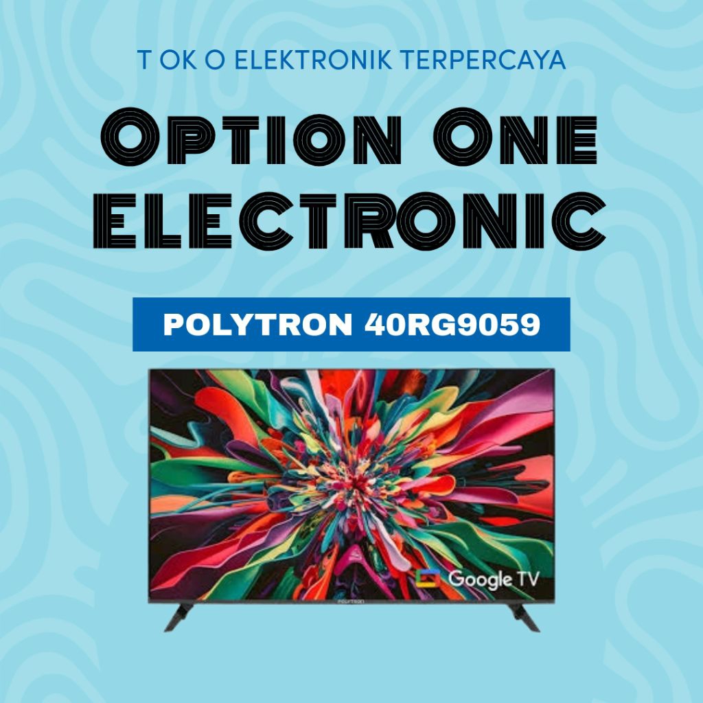 POLYTRON 40RG9059 FULL HD GOOGLE TV 40 inch