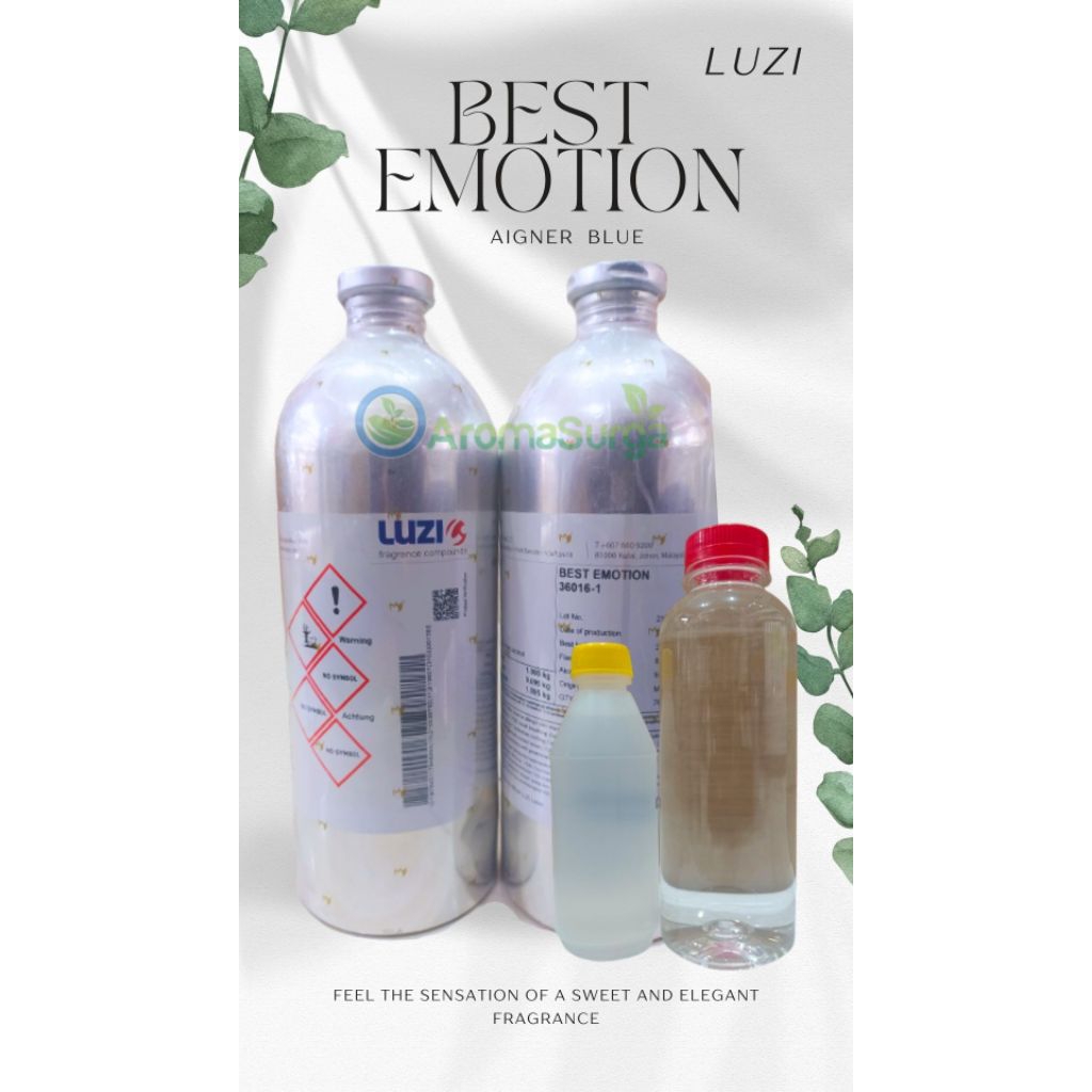 BEST EMOTION LUZI | BIBIT PARFUM LUZI 100% ASLI