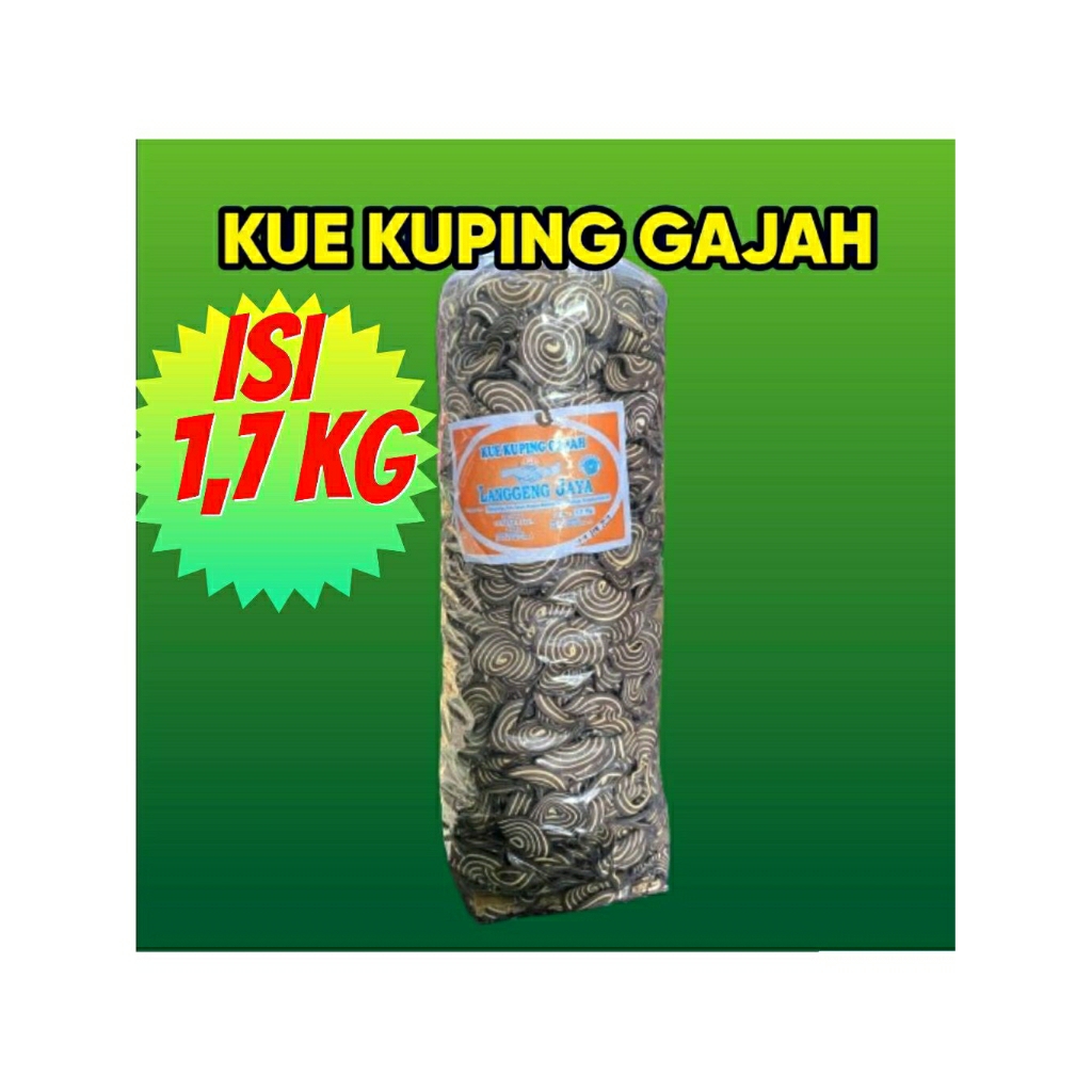 

KUE KUPING GAJAH KEMASAN BALL 1,7 KG